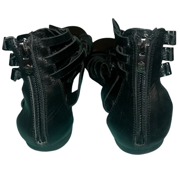 Vince Camuto Jatella Black Leather Sandal Women’s Size 7 (37) - Picture 6 of 12